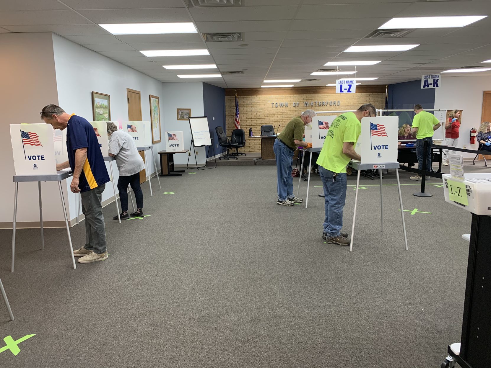 Town of Waterford voting
